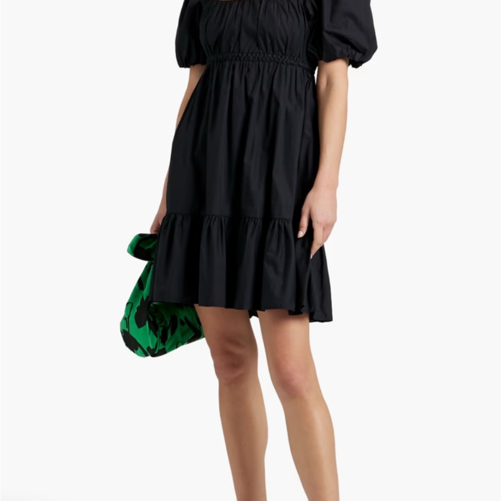 DEREK LAM 10 CROSBY
Ada ruffled cotton-poplin mini dress